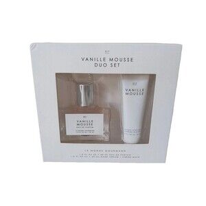 NIB! TRU FRAGRANCE & BEAUTY Vanilla Mousse Duo Set 30 mL EDP/30 mL Hand Cream